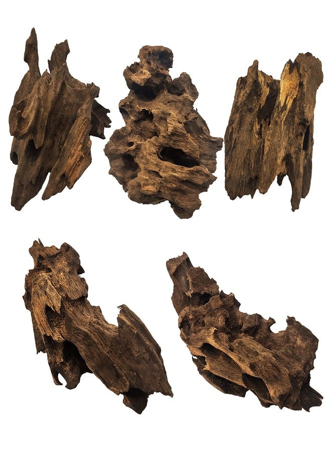Hamiledyi Natural Driftwood for Aquarium Decor Sinkable Reptile Wood Branches Fish Tank Log Habitat Decorations Terrarium Ornament Assorted - Image 1